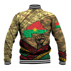 Ibrahim Traore Burkina Faso Baseball Jacket West African Revolutionary Art