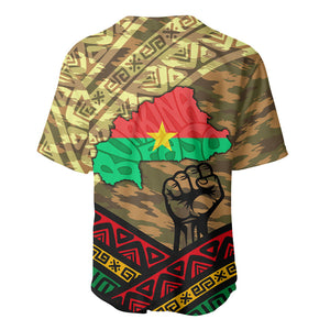 Ibrahim Traore Burkina Faso Baseball Jersey West African Revolutionary Art
