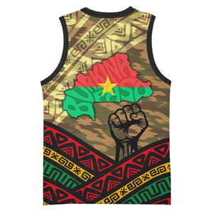 Ibrahim Traore Burkina Faso Basketball Jersey West African Revolutionary Art