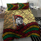 Ibrahim Traore Burkina Faso Bedding Set West African Revolutionary Art