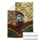Ibrahim Traore Burkina Faso Blanket West African Revolutionary Art