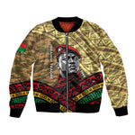Ibrahim Traore Burkina Faso Bomber Jacket West African Revolutionary Art