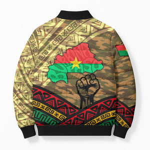 Ibrahim Traore Burkina Faso Bomber Puffer Jacket West African Revolutionary Art