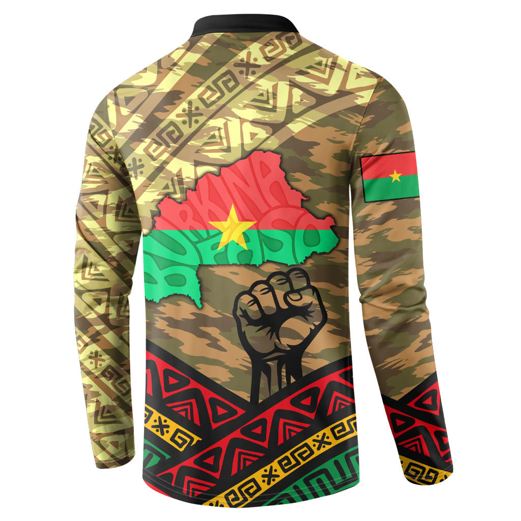 Ibrahim Traore Burkina Faso Button Sweatshirt West African Revolutionary Art