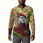 Ibrahim Traore Burkina Faso Button Sweatshirt West African Revolutionary Art