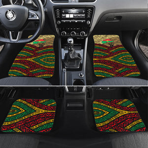 Ibrahim Traore Burkina Faso Car Mats West African Revolutionary Art
