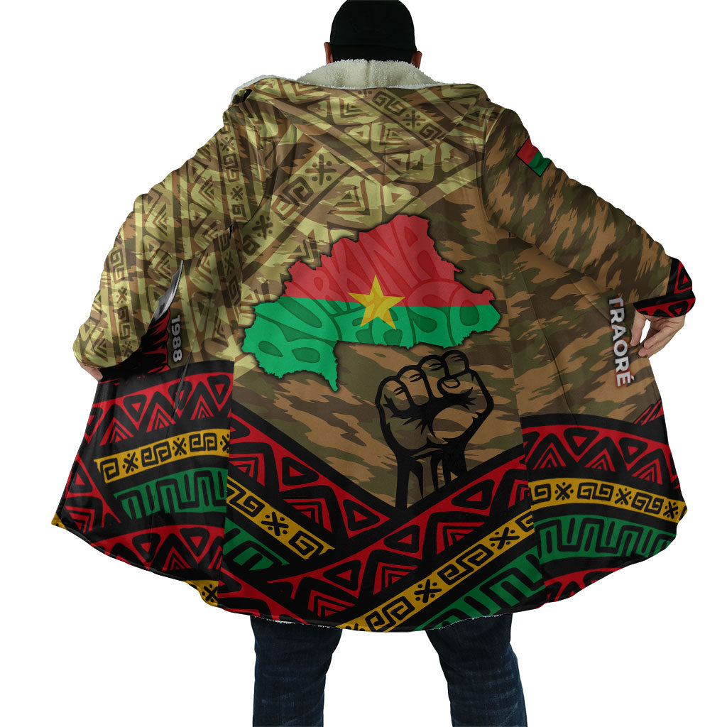 Ibrahim Traore Burkina Faso Cloak West African Revolutionary Art