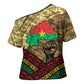 Ibrahim Traore Burkina Faso Cross Shoulder Shirt West African Revolutionary Art