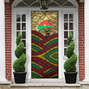 Ibrahim Traore Burkina Faso Door Cover West African Revolutionary Art