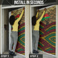 Ibrahim Traore Burkina Faso Door Cover West African Revolutionary Art