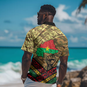 Ibrahim Traore Burkina Faso Hawaiian Shirt West African Revolutionary Art