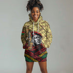 Ibrahim Traore Burkina Faso Hoodie Dress West African Revolutionary Art