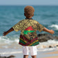 Ibrahim Traore Burkina Faso Kid Hawaiian Shirt West African Revolutionary Art