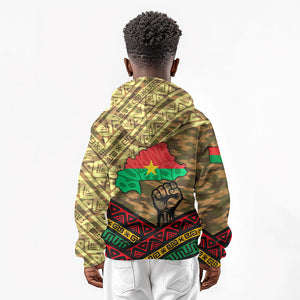 Ibrahim Traore Burkina Faso Kid Hoodie West African Revolutionary Art