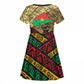 Ibrahim Traore Burkina Faso Kid Short Sleeve Dress West African Revolutionary Art