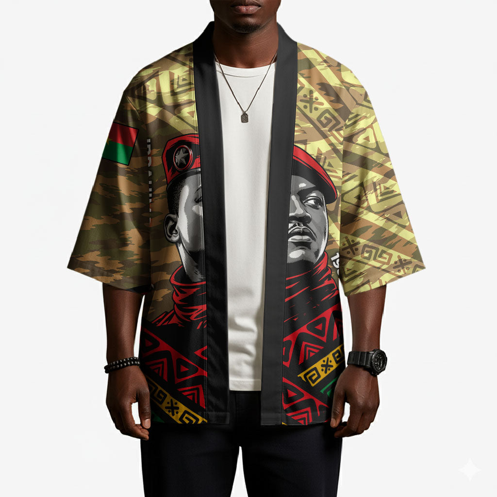 Ibrahim Traore Burkina Faso Kimono West African Revolutionary Art