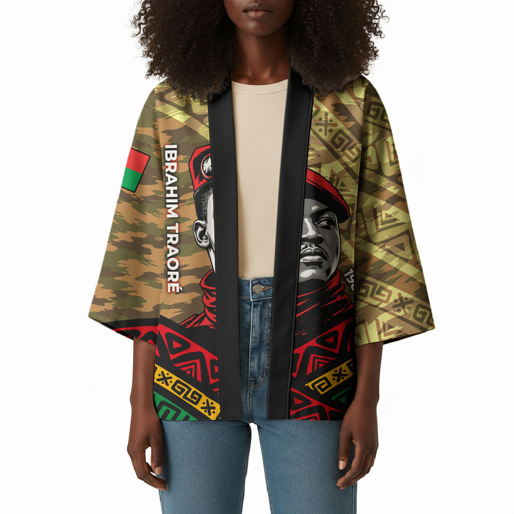 Ibrahim Traore Burkina Faso Kimono West African Revolutionary Art