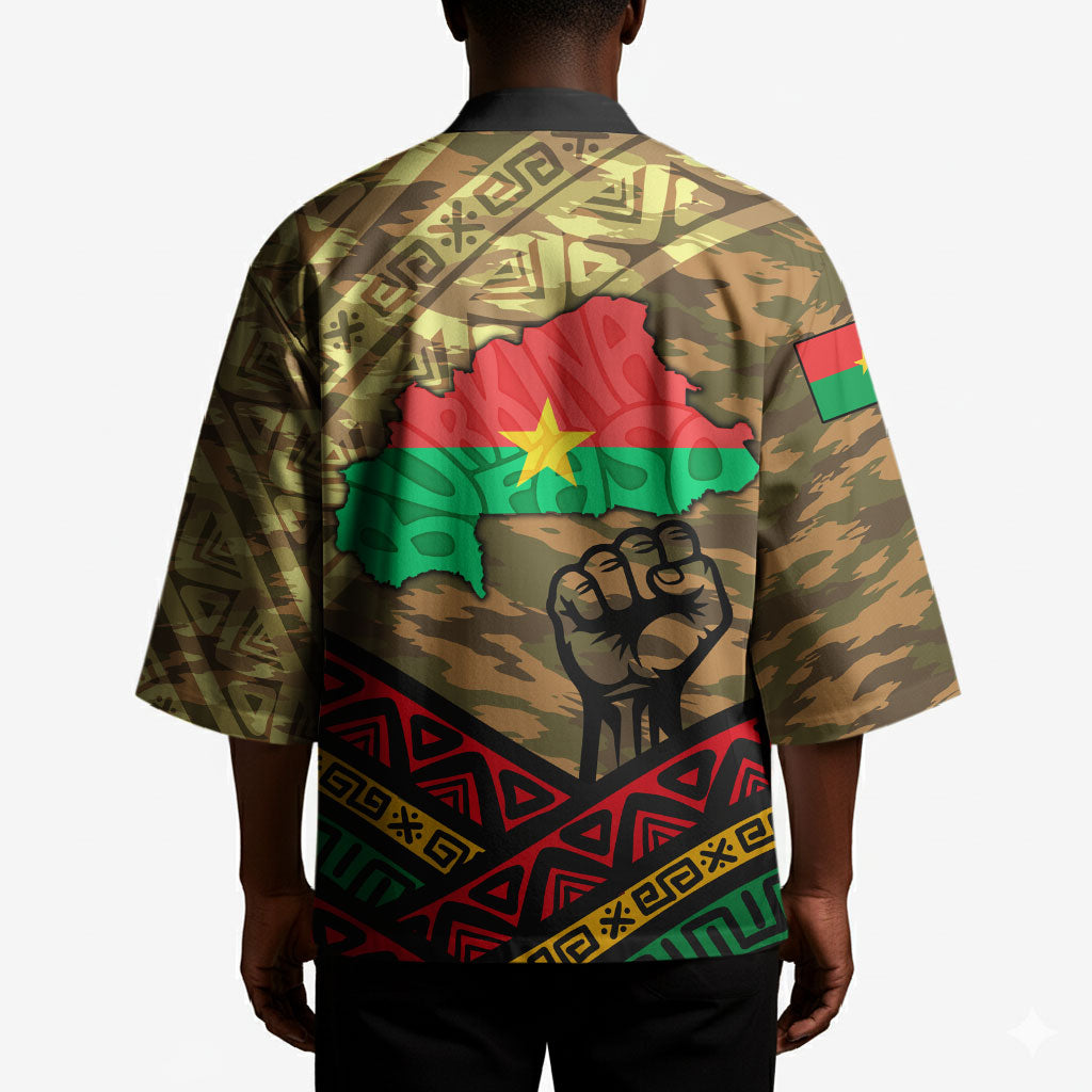 Ibrahim Traore Burkina Faso Kimono West African Revolutionary Art