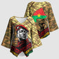 Ibrahim Traore Burkina Faso Kimono Sleeve Blouse West African Revolutionary Art