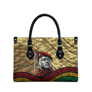 Ibrahim Traore Burkina Faso Leather Bag West African Revolutionary Art