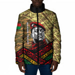 Ibrahim Traore Burkina Faso Padded Jacket West African Revolutionary Art