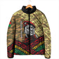 Ibrahim Traore Burkina Faso Padded Jacket West African Revolutionary Art