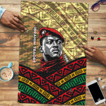 Ibrahim Traore Burkina Faso Puzzle West African Revolutionary Art