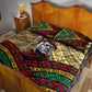 Ibrahim Traore Burkina Faso Quilt Bed Set West African Revolutionary Art