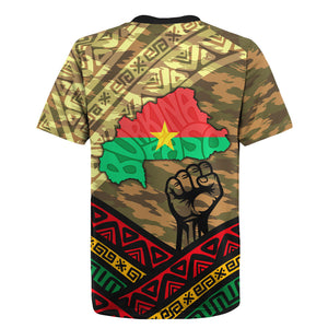 Ibrahim Traore Burkina Faso Rugby Jersey West African Revolutionary Art