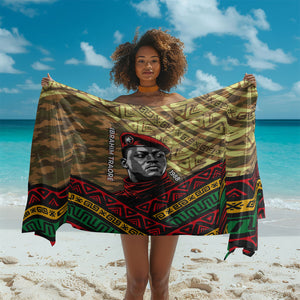 Ibrahim Traore Burkina Faso Sarong West African Revolutionary Art