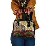 Ibrahim Traore Burkina Faso Shoulder Handbag West African Revolutionary Art