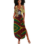 Ibrahim Traore Burkina Faso Summer Maxi Dress West African Revolutionary Art