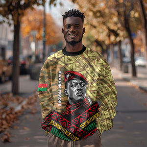 Ibrahim Traore Burkina Faso Sweatshirt West African Revolutionary Art