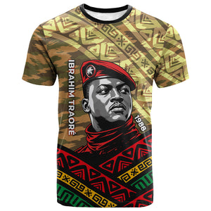 Ibrahim Traore Burkina Faso T shirt West African Revolutionary Art