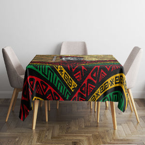 Ibrahim Traore Burkina Faso Tablecloth West African Revolutionary Art