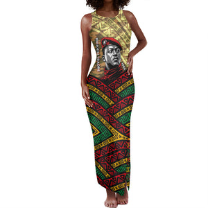 Ibrahim Traore Burkina Faso Tank Maxi Dress West African Revolutionary Art