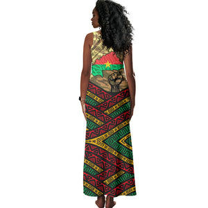 Ibrahim Traore Burkina Faso Tank Maxi Dress West African Revolutionary Art