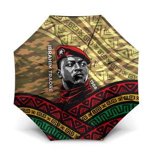 Ibrahim Traore Burkina Faso Umbrella West African Revolutionary Art
