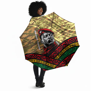 Ibrahim Traore Burkina Faso Umbrella West African Revolutionary Art
