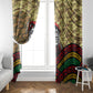 Ibrahim Traore Burkina Faso Window Curtain West African Revolutionary Art