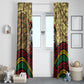 Ibrahim Traore Burkina Faso Window Curtain West African Revolutionary Art