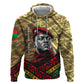 Ibrahim Traore Burkina Faso Zip Hoodie West African Revolutionary Art