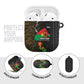 Ibrahim Traore Burkina Faso Make Africa Great Again AirPods Case West African Patriotic Military Tribal Patterns