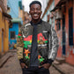 Ibrahim Traore Burkina Faso Make Africa Great Again Bomber Jacket West African Patriotic Military Tribal Patterns