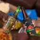 Ibrahim Traore Burkina Faso Make Africa Great Again 4 in 1 Can Cooler Tumbler West African Patriotic Military Tribal Patterns
