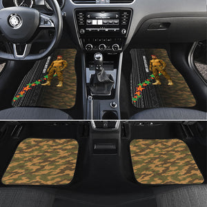 Ibrahim Traore Burkina Faso Make Africa Great Again Car Mats West African Patriotic Military Tribal Patterns