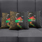 Ibrahim Traore Burkina Faso Make Africa Great Again Pillow Cover West African Patriotic Military Tribal Patterns