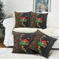 Ibrahim Traore Burkina Faso Make Africa Great Again Pillow Cover West African Patriotic Military Tribal Patterns