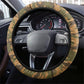 Ibrahim Traore Burkina Faso Make Africa Great Again Steering Wheel Cover West African Patriotic Military Tribal Patterns