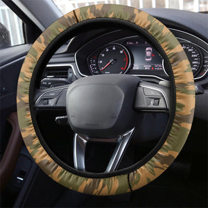 Ibrahim Traore Burkina Faso Make Africa Great Again Steering Wheel Cover West African Patriotic Military Tribal Patterns